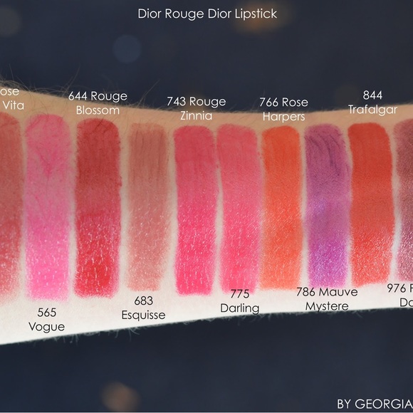 Dior #844 Trafalgar Lipstick - Picture 5 of 7